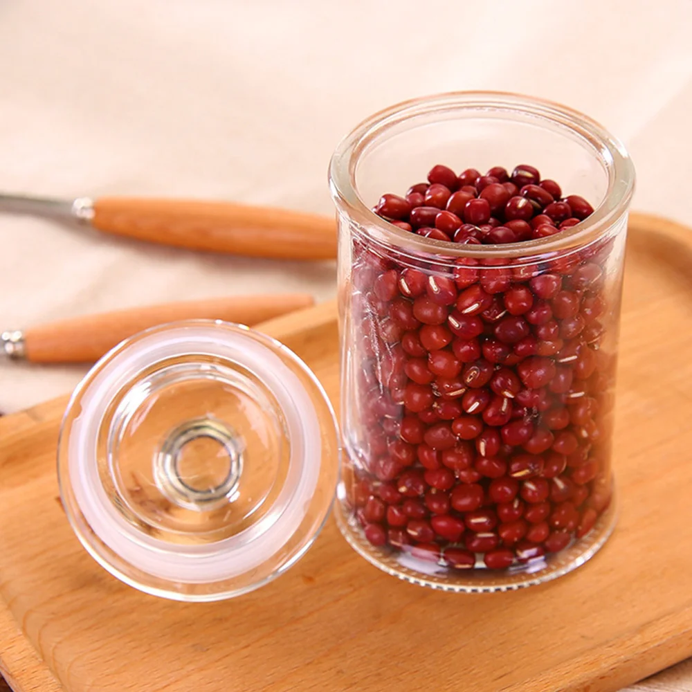 

1 Pc 750ML Moisture-proof Snack Jar Tea Jar Anti-dust Nuts Jar (Transparent)