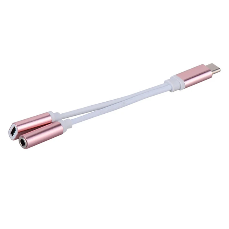 Внешний аудиокабель 3 5 AUX 2 в 1 USB Type-C разъем мм | Мобильные телефоны и аксессуары