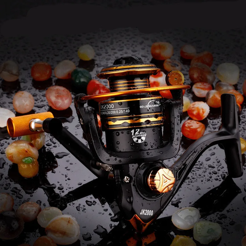 

Fishing Spinning Reel Saltwater Fishing Reel Carp Fishing Reels Speed ratio 5.2:1 13BB Rock Fishing Spinning Wheel YL-0050