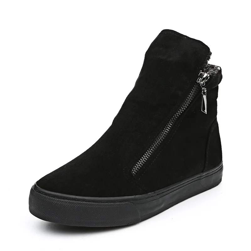 

2020 Winter Snow Boots Women Winter Shoes Zip Warm Plush for Cold Winter Fashion Women's Boots Sweet Ladies Brand Ankle Botas