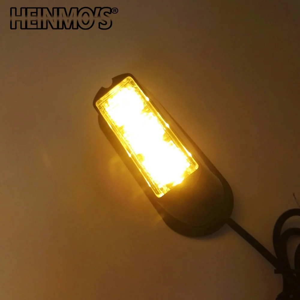 Автомобильный светодиодный светильник 12V 24V автомобиль грузовик вспышка