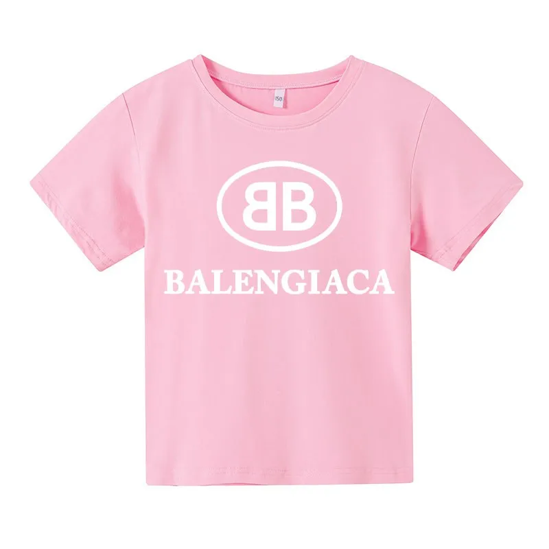 

2020 new trendy summer children's half-sleeved summer clothes big kids sports basketball pure cotton Boys short-sleeved t-shirt