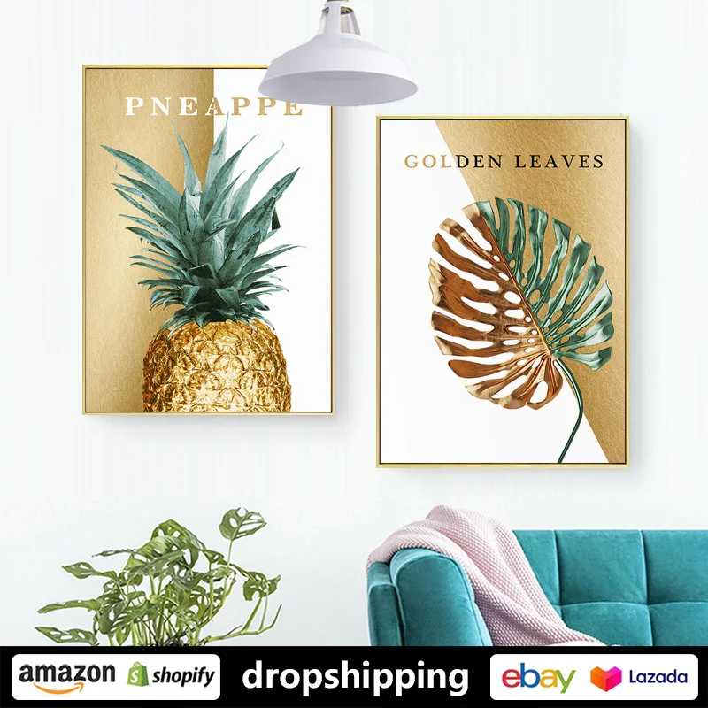Художественная зона современное растение ананас натюрморт художественная