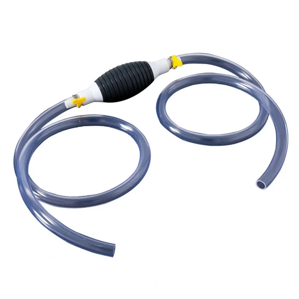 

Hand Fuel Pump Portable Anti-static Plastic Car Fuel Tank Siphon Sucker for Car