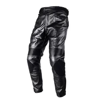 motorcycle waterproof pants pu leather racing trousers protective gear locomotive motocross leather pants