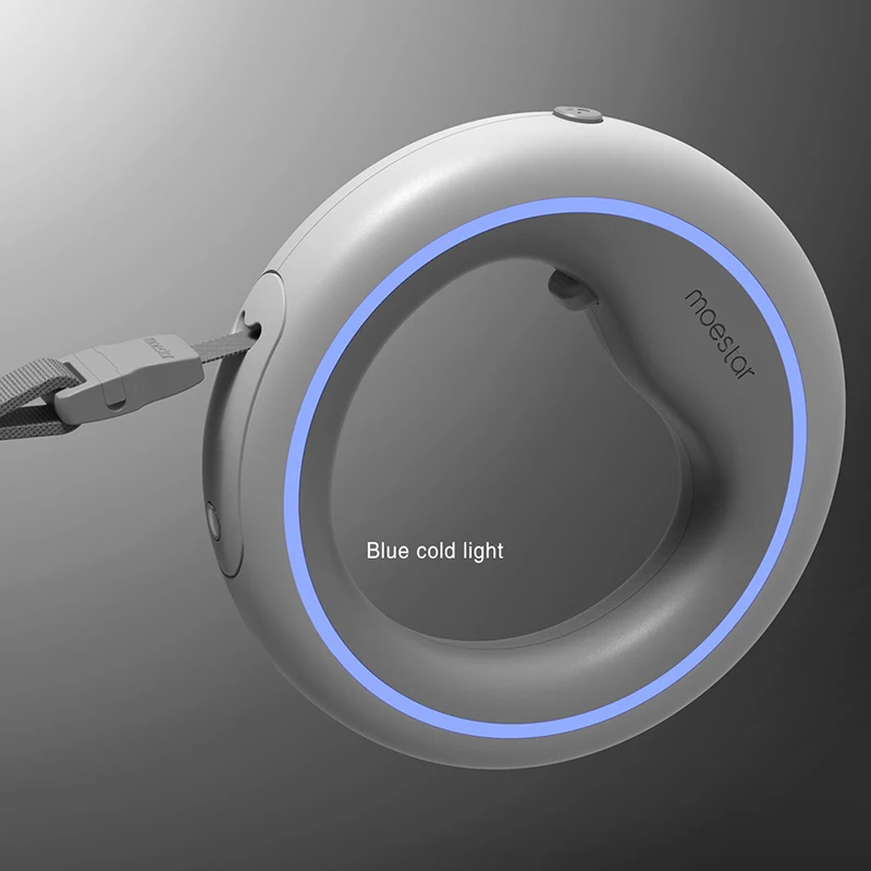 XIAOMI MIJIA собачий поводок НЛО выдвижной светящийся ошейник для собаки
