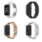 Ремешок из нержавеющей стали для смарт-браслета huawei Band 6, сменный металлический браслет для Honor Band 6, аксессуары