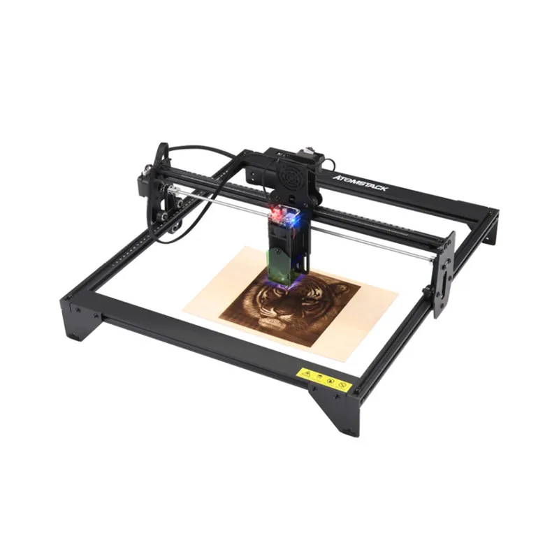 

Лазерный Гравировальный мини-станок 20 Вт с управлением Grbl для нержавеющей стали