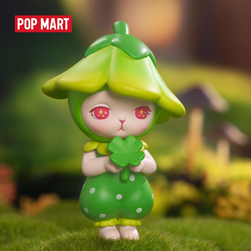 POP MART кролик лесной серии для всей коробки игрушки фигурки подарок на день