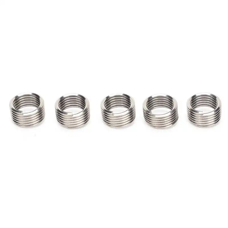 50Pcs M10x1.25x1D/1.5D/2D/2.5D/3D Stainless Steel Threaded Insert Thread Recovery Wire Screw Bushing Helicoil Repair Kit | Обустройство