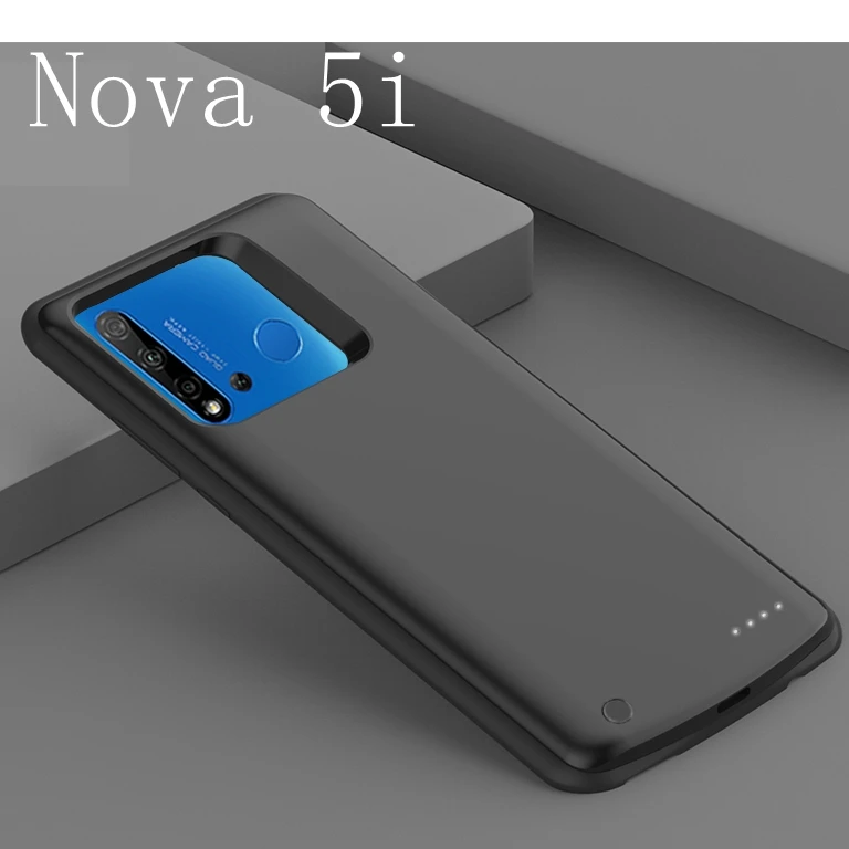 Nova 5i 6500 мАч Внешний аккумулятор чехол для huawei Honor 9X Pro Nova 5i Pro 5 чехол для зарядки - Цвет: Nova 5i
