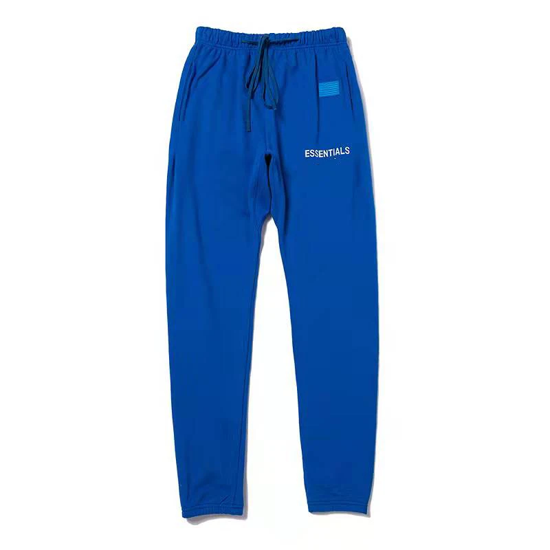 22SS New Fleece Thermal Pants Men's Essentials Sweatpants Fashion Print Jogging Stretch Waist Hip-hop Male Winter Kanye | Мужская