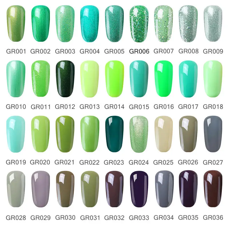 

Elite99 Green Color Nail Gel Polish For Manicure Hybrid Varnishes Soak Off UV Gel Polish Nail Art Semi Permanent Gel Lacquer