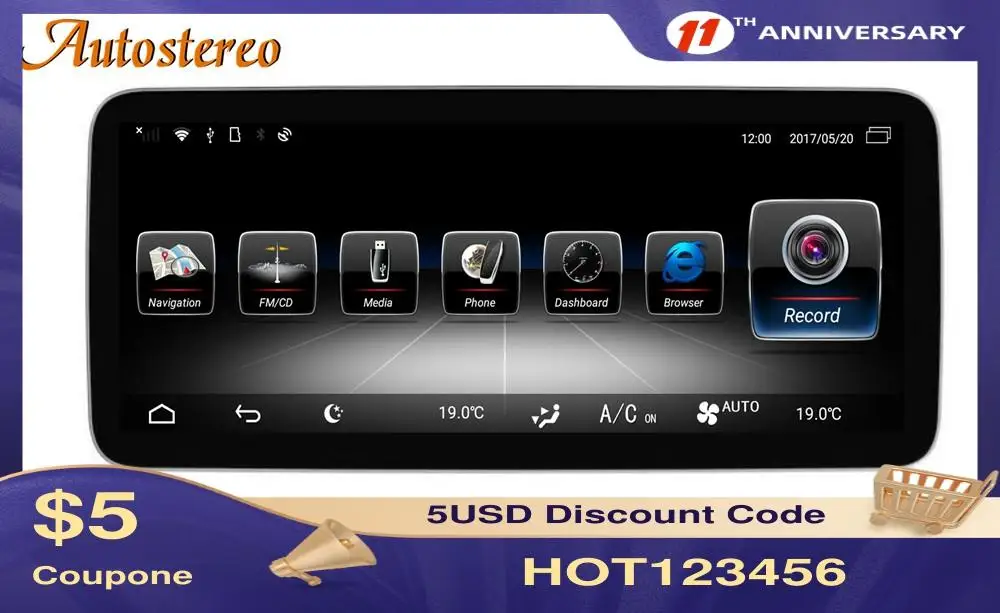 

Android 10 Car Multimedia player display For Mercede Benz CLA GLA A Class W176 2013-2019 Auto Radio car GPS Navigation Head unit