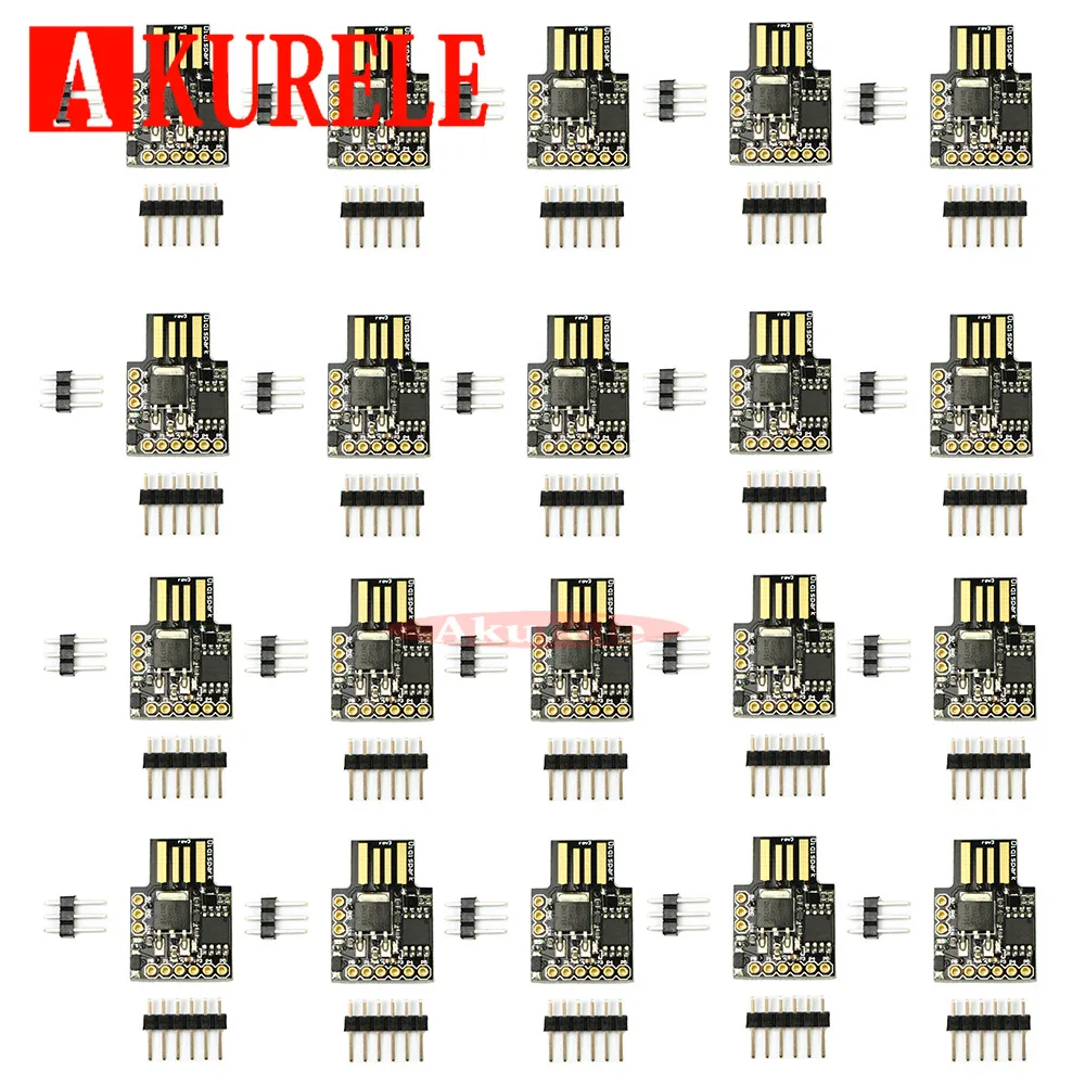 50 шт. Digispark kickstarter миниатюрный Attiny85 micro для arduino USB Micro макетная плата|micro usb|micro usb