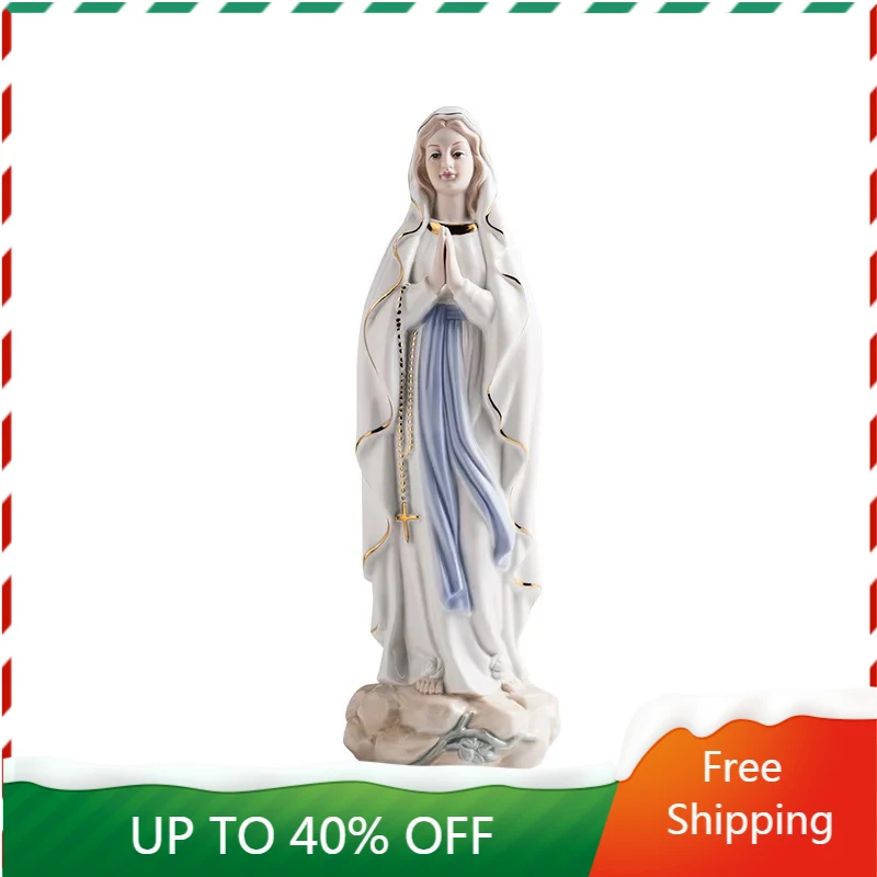 

Catholic Holy Statues of The Church of The Virgin Mary of Lute Ceramic Ornaments Holy Statues Estatua De Icono Christian Gifts