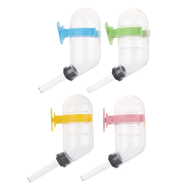 

60 мл Пластиковые для хомяка Питьевая бутылка, Диспенсер, питатель, подвесная кормушка для домашних животных, собак, свиней, белки, кроликов, ...