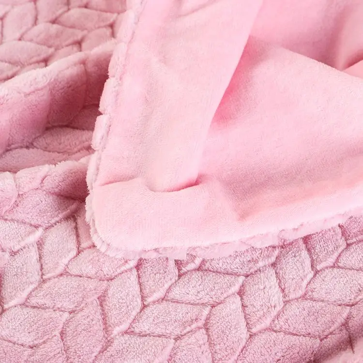 

50Fannel Hemp Doule-sided Blanket Spring and Autumn Lunchtime Sofa Bed Cover Three Size of Adult Kids Blankets