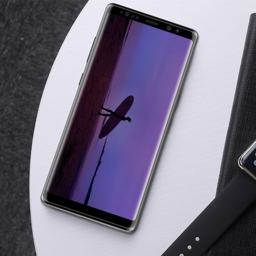 Arc cuvred полное покрытие стекло для samsung Galaxy s9 plus note 8 9 закаленное стекло Nillkin DS+ Max Защитная пленка для экрана