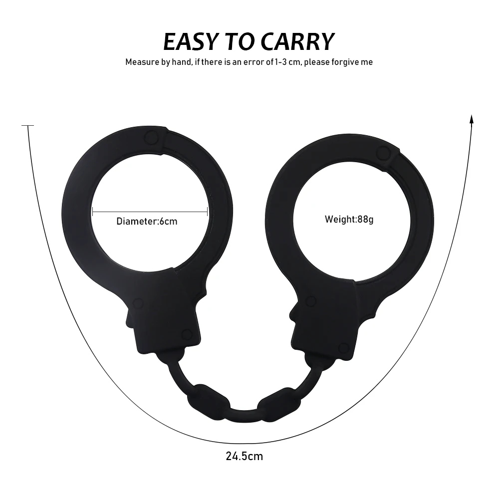 Силиконовые наручники EXVOID секс игрушки для пар бондаж эротические аксессуары