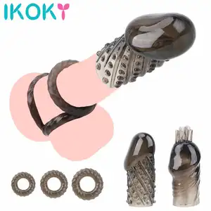 Кольца для пениса 5 шт., Силиконовые Кольца для пениса с задержкой времени, Кольца для пениса, товары для взрослых, мужские секс-игрушки, интимные товары