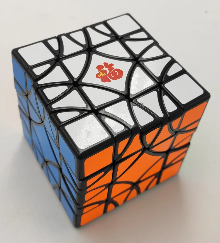 Yongjun YJ 2x2 дом синий/розовый 2 Слои Скорость Cube Cubo magico Развивающие игрушки идея
