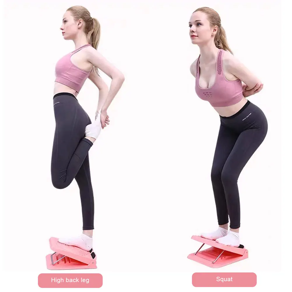 

Adjustable Foot Calf Stretcher Incline Board Body Stretching Tool for Sports Yoga Massage Fitness Pedal Stretcher