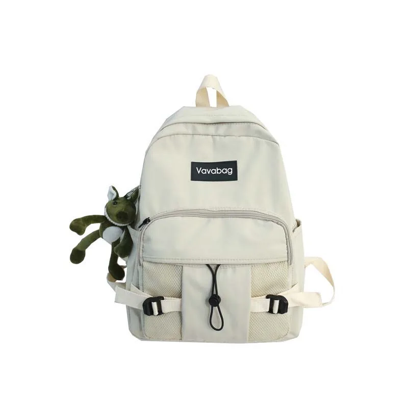 Женский студенческий рюкзак женский известного бренда Черный Повседневный