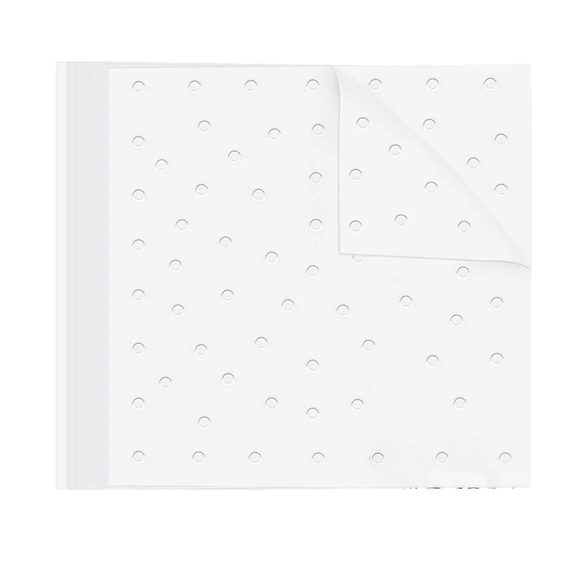 

Air Fryer Parchment Liners,200Pcs Air Fryer Paper Perforated Liner Steaming Paper for Air Fryer Oven 11X12 Inch