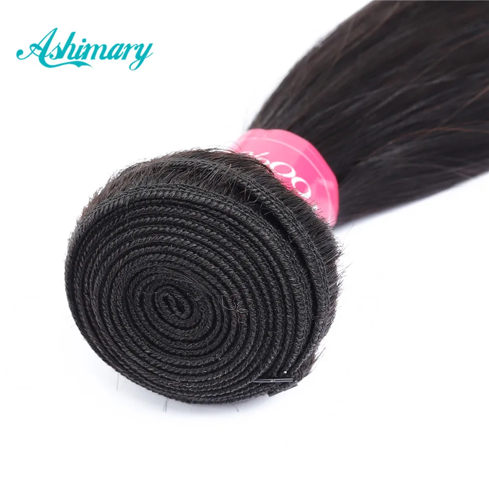 Волосы Ashimary перуанские прямые волосы Remy 4 пучка 1/3 шт./лот 8-28 дюймов для