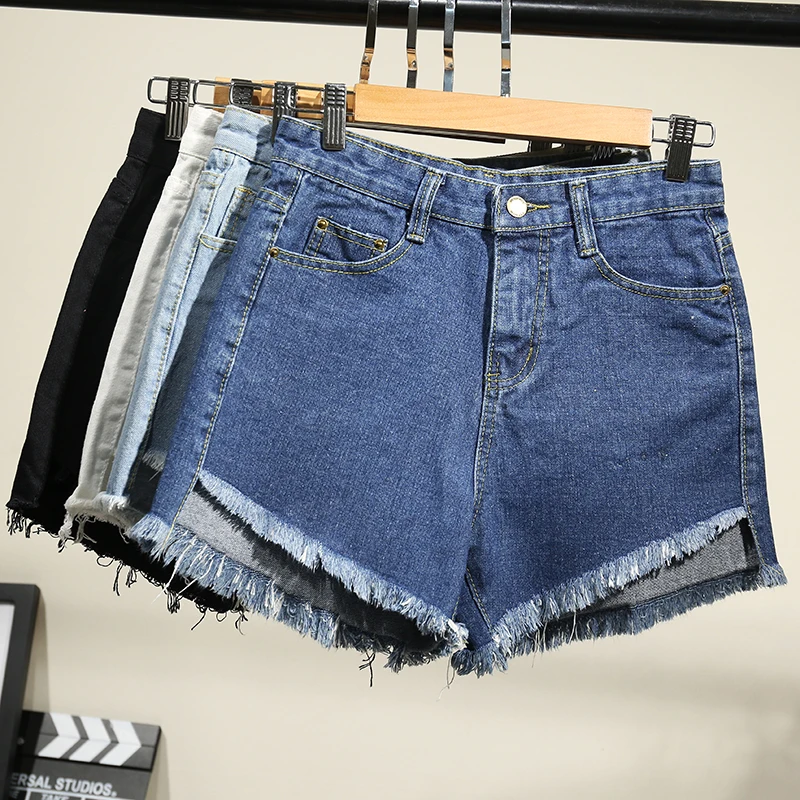 Распродажа женские модные потертые джинсовые шорты с бахромой пикантные