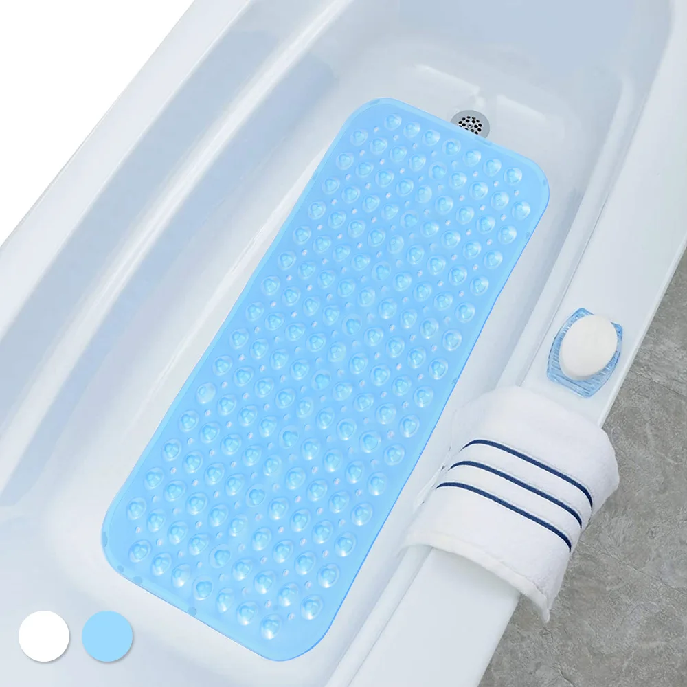 

Nidouillet Bathroom shower mat non-slip PVC bathroom mat 70*38cm non-slip suction bathtub carpet AB187