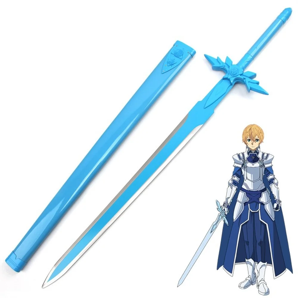 

Sword Art Online Eugeo Synthesis Cosplay Prop Blue Rose Wooden Sword Prop for Halloween Carnival Party Event Cosplay performance