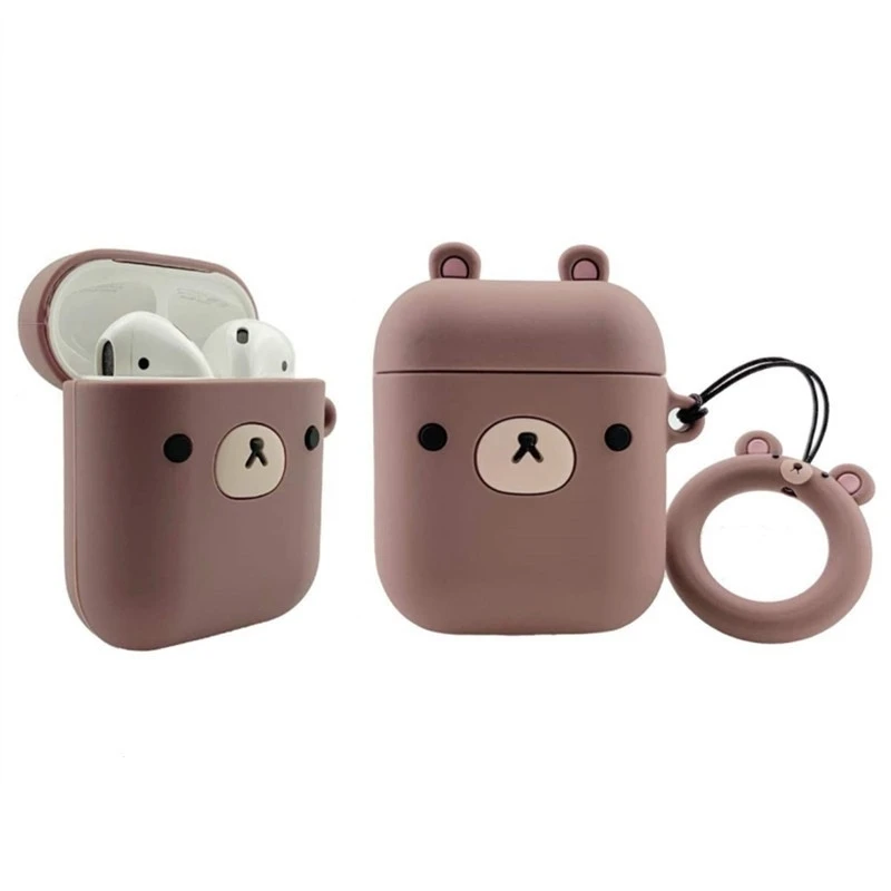 

Чехол для наушников Airpods Pro, силиконовый 3D Милый Забавный классный мультяшный персонаж, кавайный чехол, противоударный чехол для Bluetooth гарни...