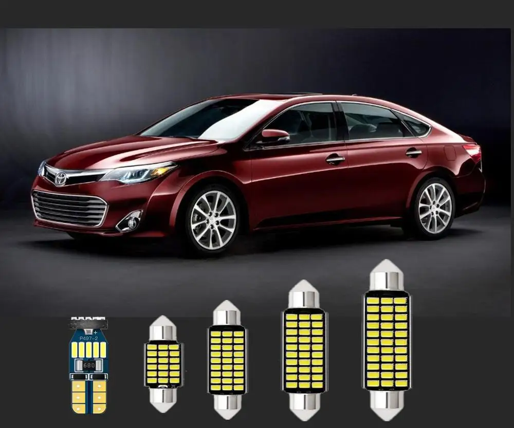 6 комплектов сверхъярких автомобильных светильников для интерьера светодиодный