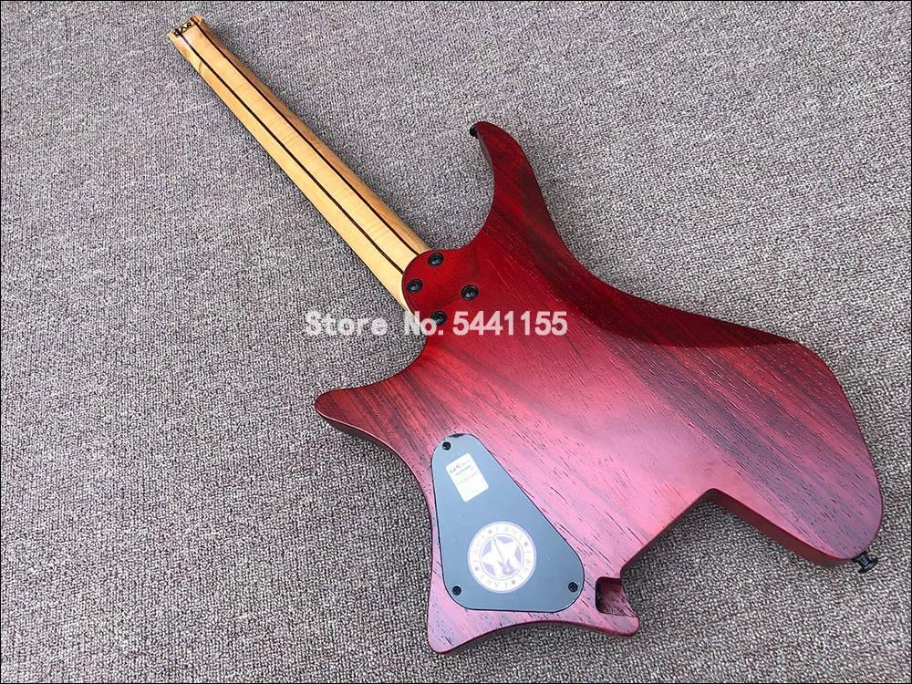 

2020 High quality Headless Electric Guitar Portable travel best custom guitar free shipping musical instruments