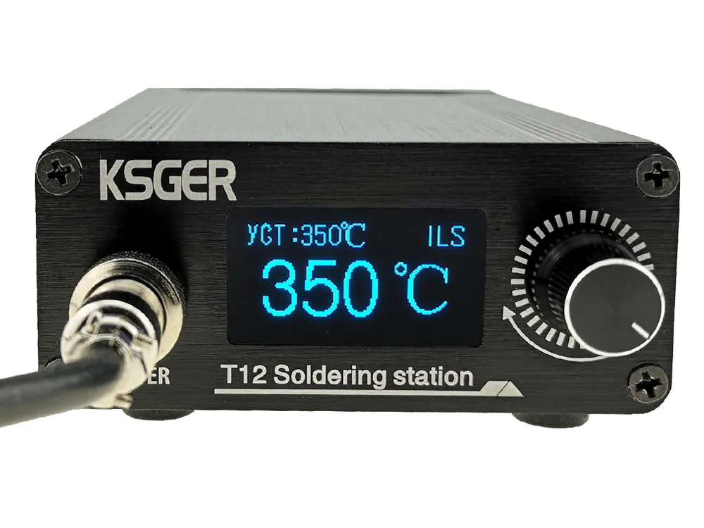 KSGER T12 паяльник STM32 V3.1S OLED DIY пластик FX9501 ручка электрические инструменты быстрый нагрев T12 железные наконечники 8s банки