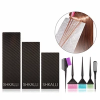 hairdresser dyeing tool set highlighting aluminum foil board hair salon tool accessories 3 piece set