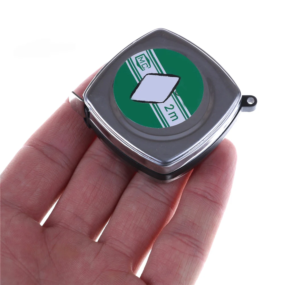 2 метра Выдвижная рулетка портативная мини металлическая | Инструменты