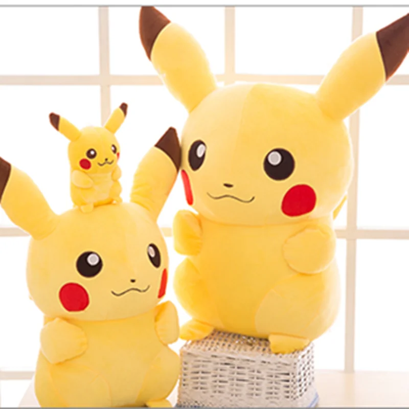 TAKARA TOMY Покемон Пикачу плюшевые игрушки мягкие фильм аниме куклы новые японские