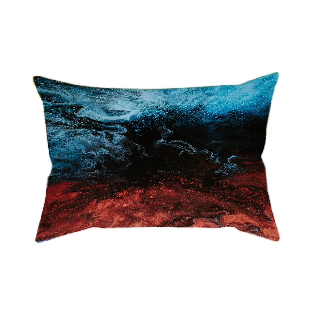 

Abstract Cushion Cover Geometric Pillow Cases Sofa Decorative Pillow Covers Fashion Pillowcase Waist Pillow Cover