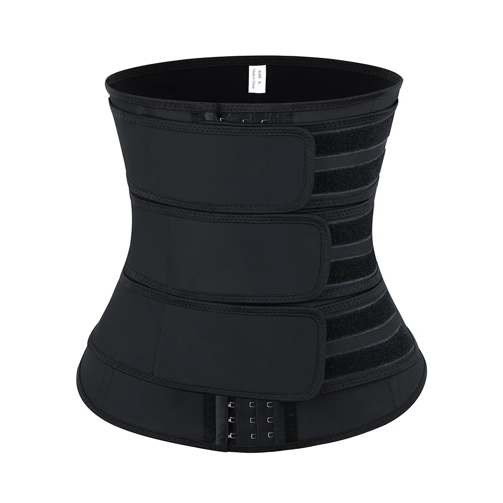 Ремень HEXIN женский латексный для тренировки талии пояс из 7 стали похудения