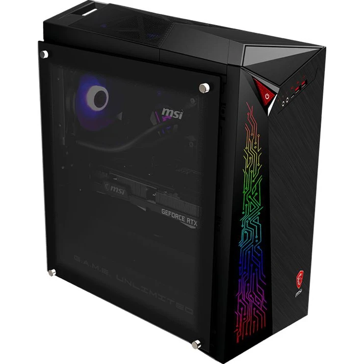 Компьютер MSI Infinite X 11TD-1065RU Intel Core i7 11700K DDR4 32ГБ 2ТБ(SSD) NVIDIA GeForce RTX 3070 - 8192 Мб | Компьютеры