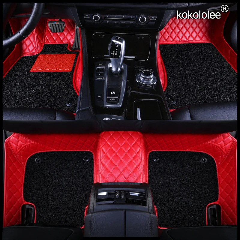 

kokololee Custom car floor mat For Citroen DS DS3 DS4 DS5 DS6 DS7 DS4S DS5LS For Dodge Journey auto floor mats