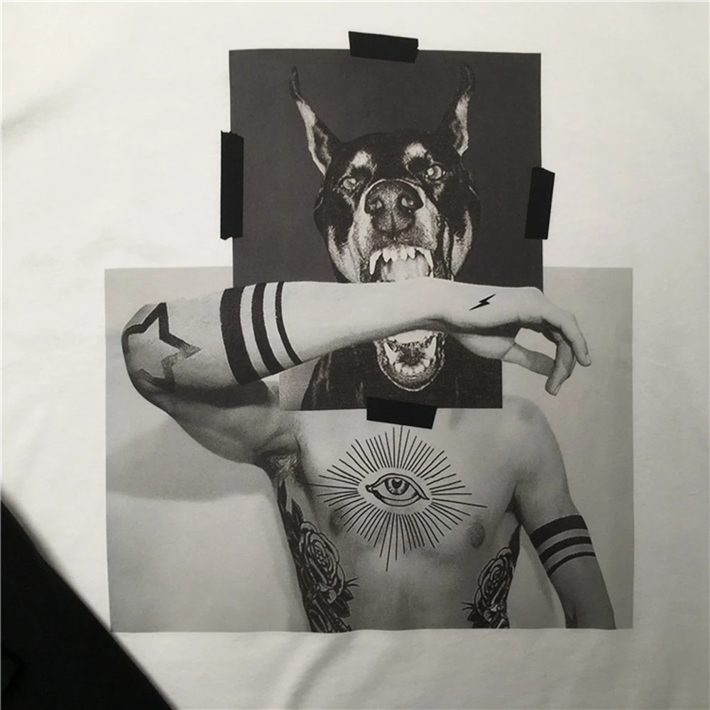 Футболка с коротким рукавом marcelo barrett мужская и женская рубашка рисунком бульдога