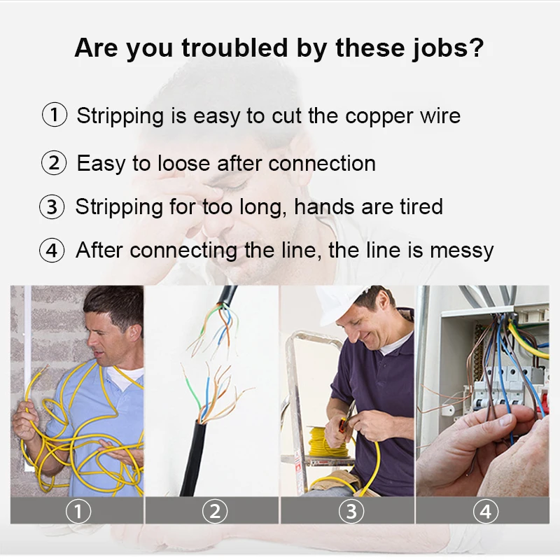 Коннектор xintylink для скручивания проводов электрический прибор зачистки