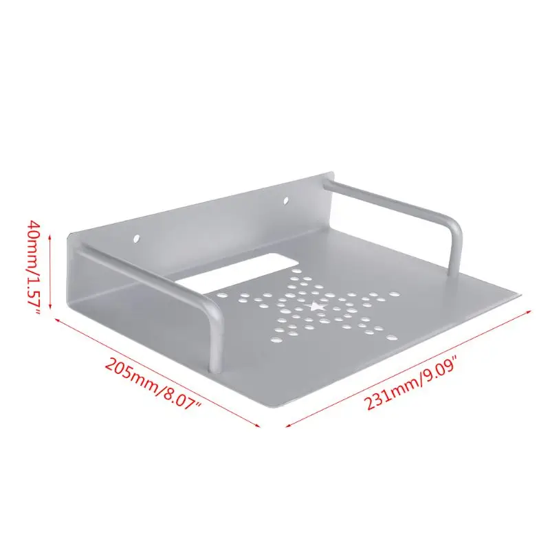 Настенное крепление для хранения ТВ-приставки полка маршрутизатора кронштейн