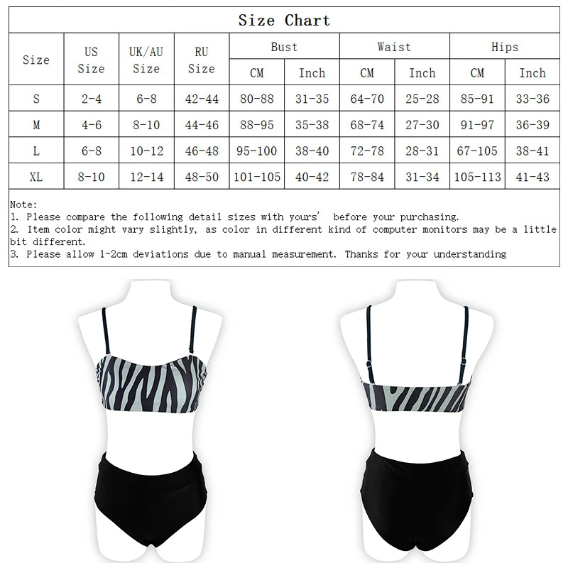 

Sexy Bikini 2021 New Swimwear Women High Waist Plus Size Swimsuit Adjustable Shoulder Strap Stripe Brazilian Beachwear Biquini