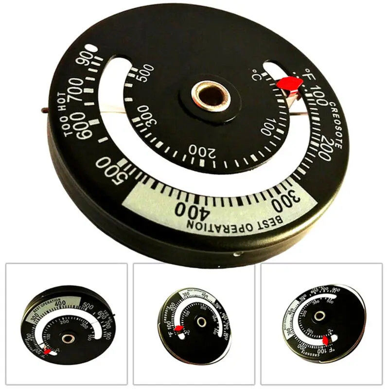 Магнитный датчик температуры камина для дровяной печи термометр Новинка | Дом и