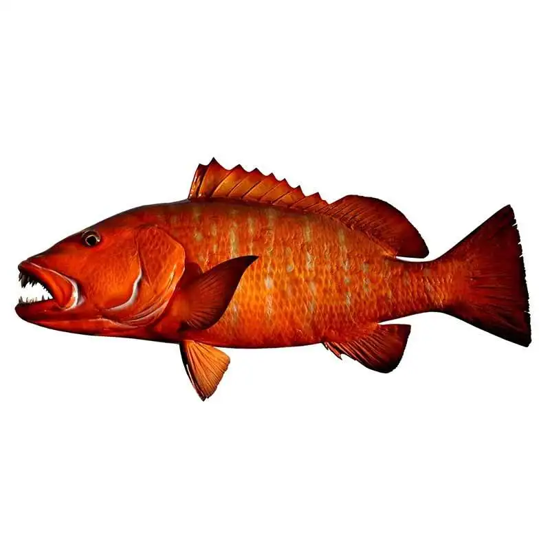 

13 см X 6 см красная рыба-змея, оригинальная Водонепроницаемая Светоотражающая ПВХ-декорация, блесна-Змеевик